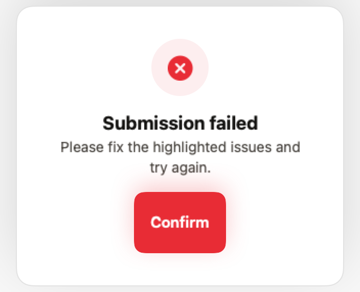 alert-error screenshot